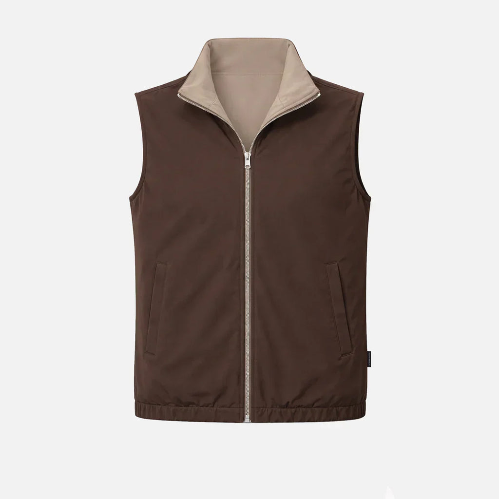 Calogere Reversible Gillet Espresso