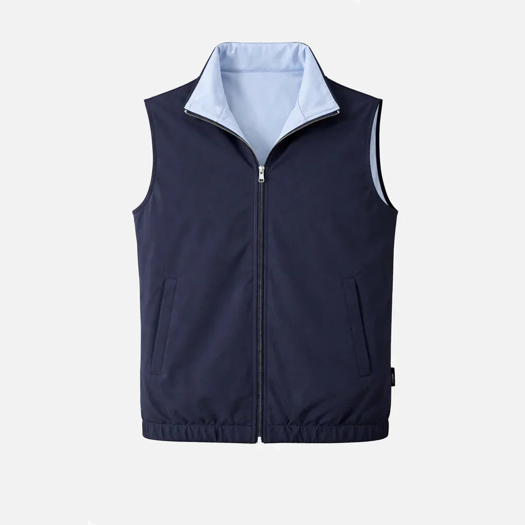 Calogere Verso Reversible Gillet (Navyblau/Babyblau)